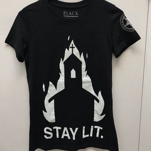 Blackcraft Cult STAY LIT Shirt Church